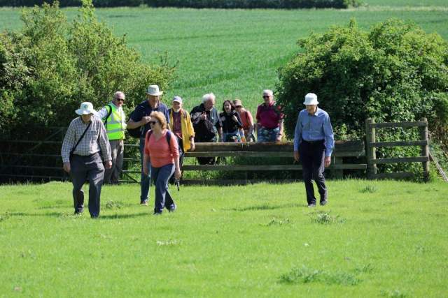 Approaching Steeple Gidding: 20 May 2023