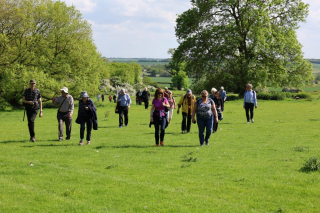 Approaching Steeple Gidding: 20 May 2023