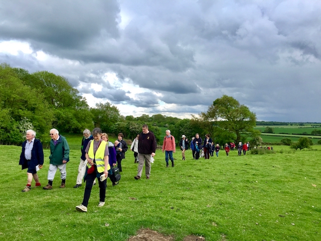 Approaching Steeple Gidding