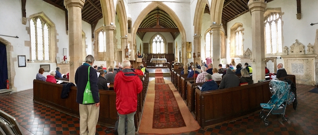 At Hamerton Church